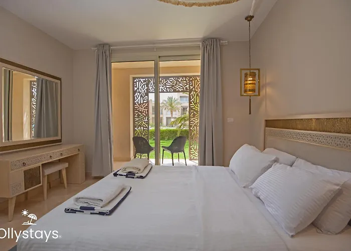 Appartement Ollystays - Walk To & Pool, Free Access, Mangroovy 1br ! Hurghada