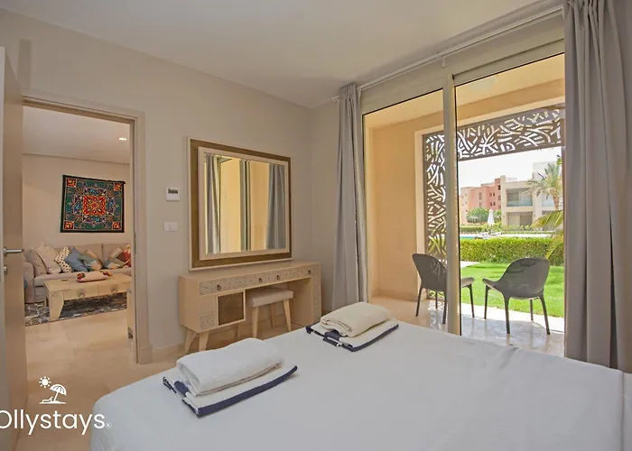 Ollystays - Walk To & Pool, Free Access, Mangroovy 1br ! Appartement Hurghada